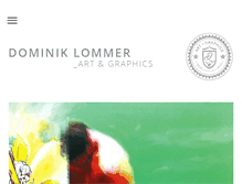 Tablet Screenshot of dominik-lommer.de